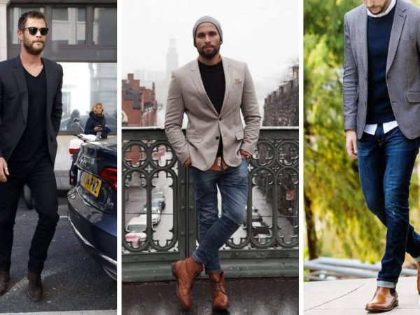 MODA MASCULINA: COMBINACIÓN DE BLAZER CON JEANS