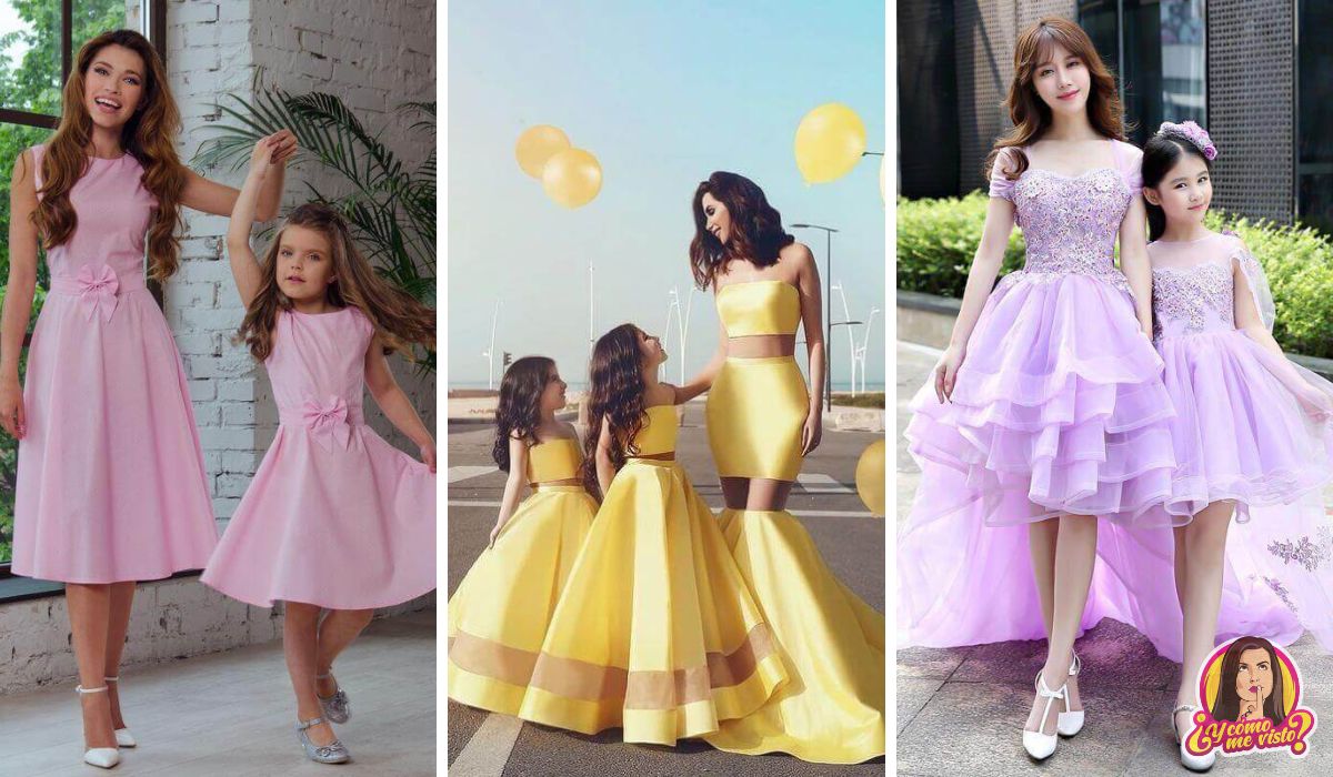 ¡SORPRENDE A TODOS EN FIESTAS CON VESTIDOS PARA MADRES E HIJAS!