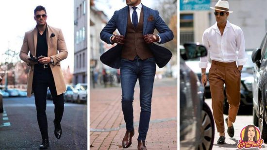 OUTFITS MASCULINOS ELEGANTES QUE ESTÁN COMPLETAMENTE DE MODA