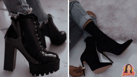 ENAMÓRATE DE ESTOS BOTINES DE TACONES ALTOS EXCLUSIVOS PARA MUJERES SEXIS